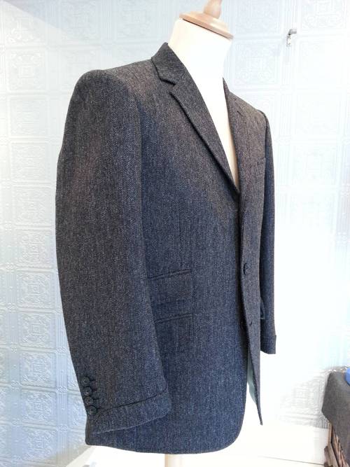 Tweed Herringbone Jacket